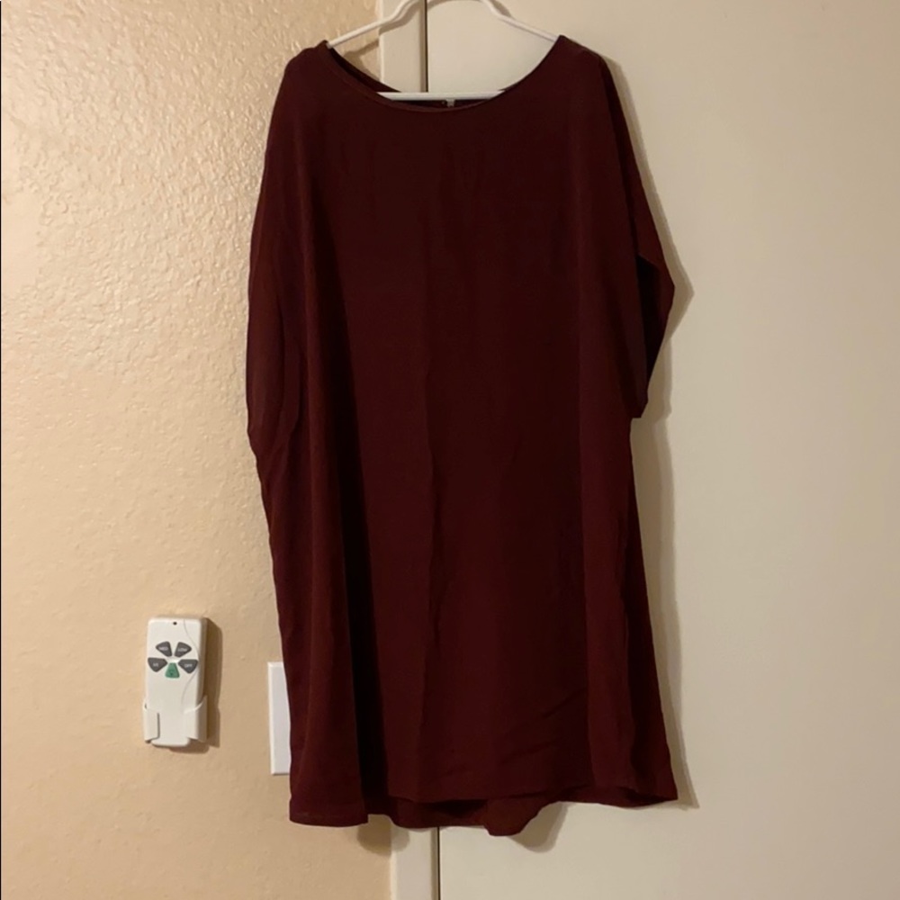 Banana Republic Maroon Tunic